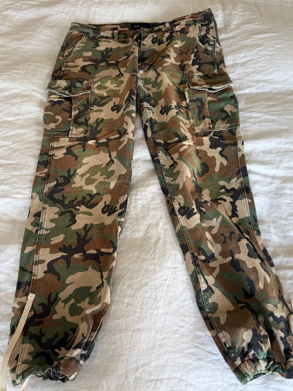 Purple Brand Men's Twill Cargo Pant